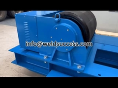 Weldsuccess से 200T क्षमता वाले वेल्डिंग रोटेटर और 2T वेल्डिंग पोजिशनर के दो सेट लोड हो रहे हैं।